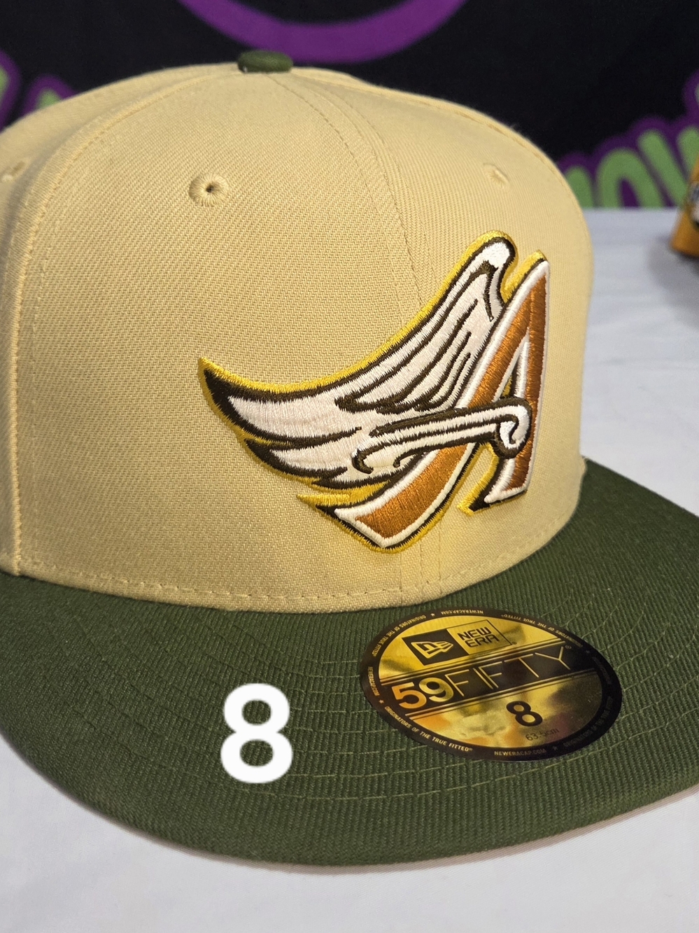 New Era 8 - Two Tone Pinky Anaheim Angels